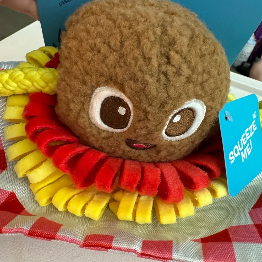 Bark Spaghetti and Muttballs dog toy